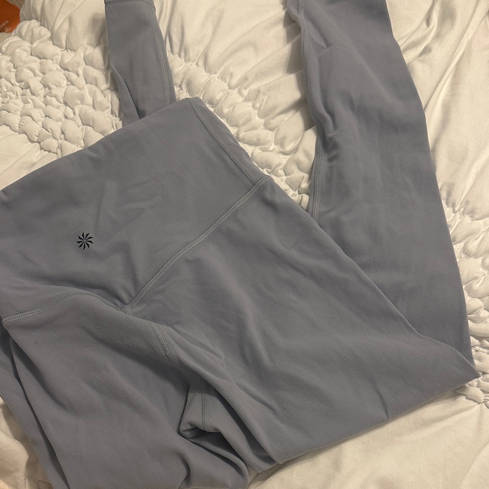 Athleta blue Gray Leggings